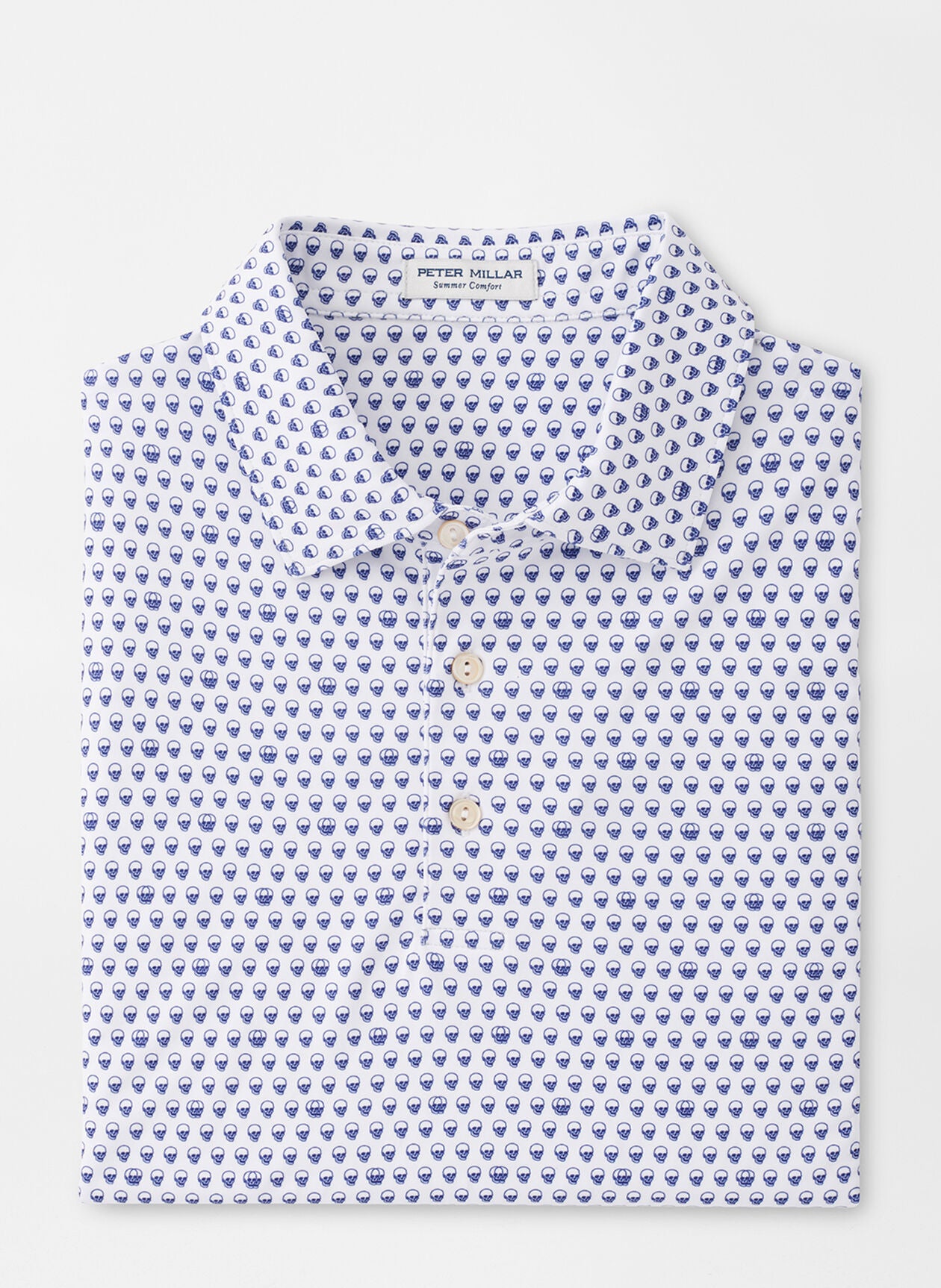 Peter Millar Double Performance Skull Polo