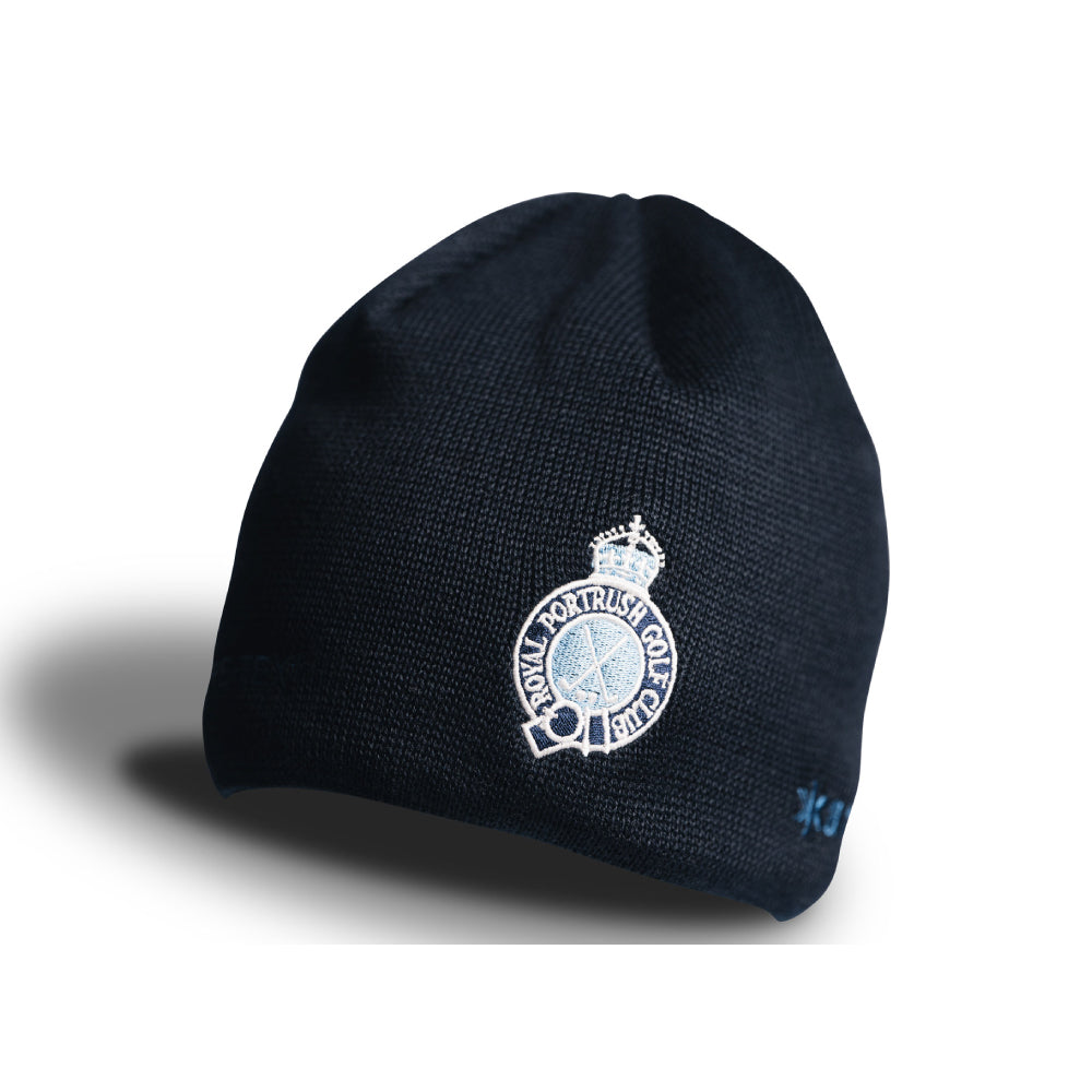 Royal Portrush Kama Knitted Gore-Tex Beanie - Navy