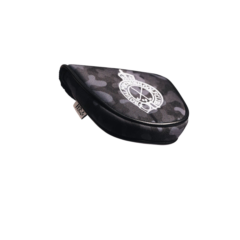 Royal Portrush Mallet Putter Cover - Black Camo