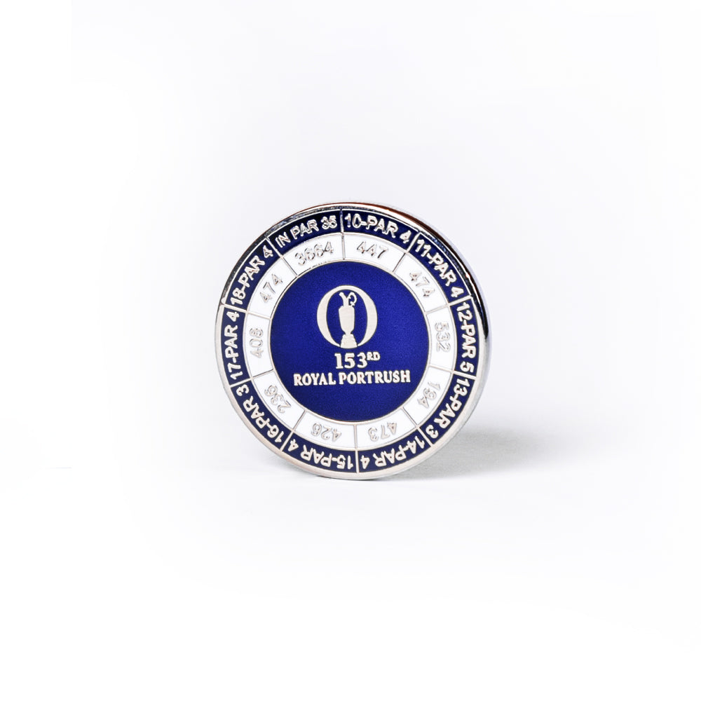 Royal Portrush Navy 153rd Open Duo Ball Marker