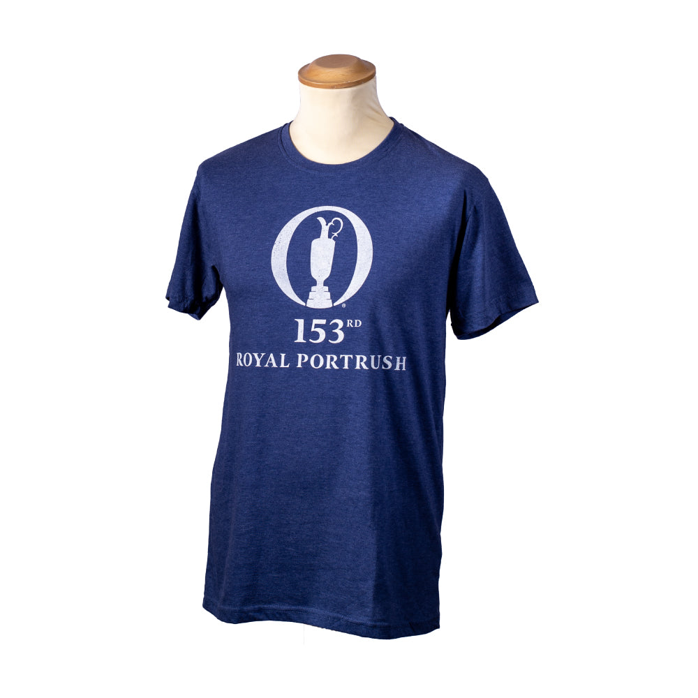 Royal Portrush Navy 153rd Open T-Shirt