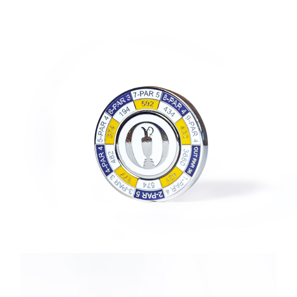 Royal Portrush White 153rd Open Duo Ball Marker