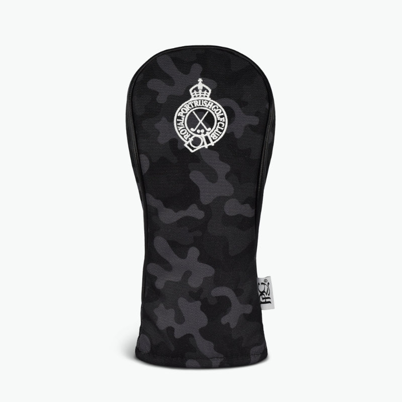 Royal Portrush Camo Headcovers - Black