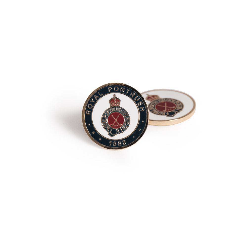 Royal Portrush Navy Ball Marker