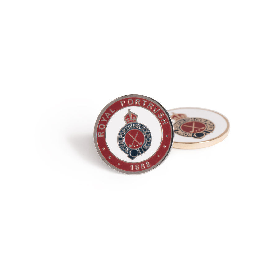 Royal Portrush Burgundy Ball Marker