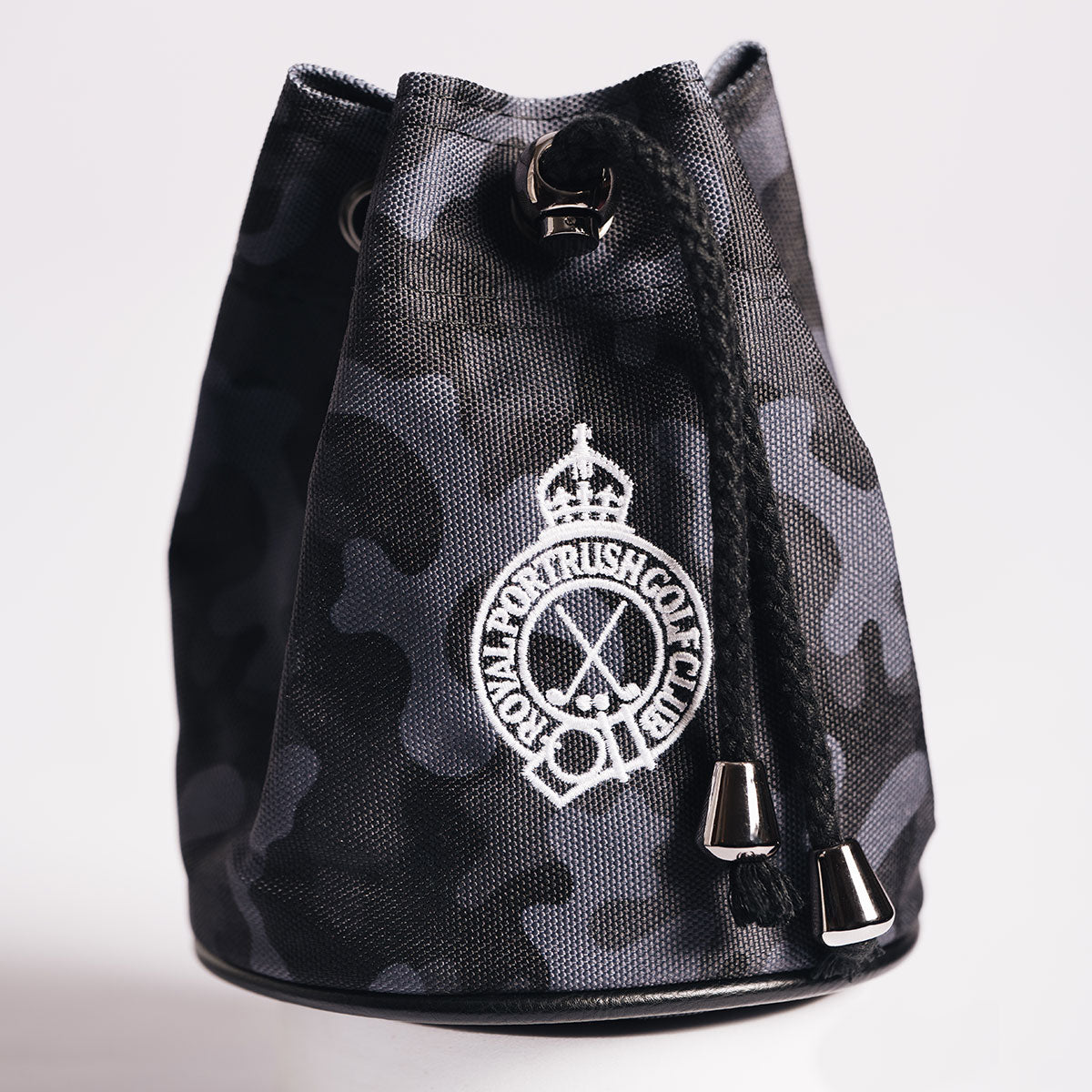 Royal Portrush Black Camo Deluxe Tote Bag