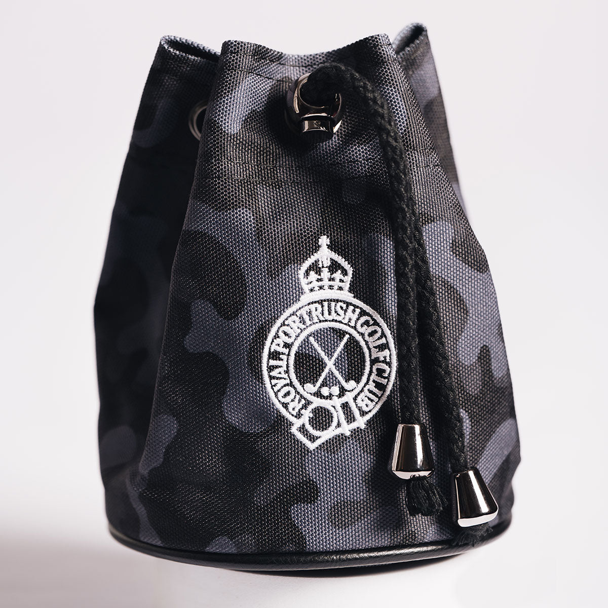 Golf Ball Bag Black Camo Royal Portrush